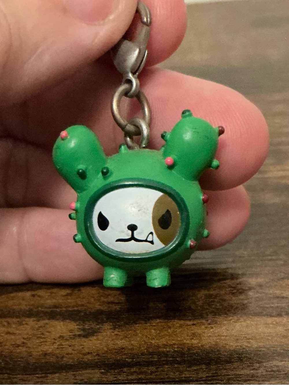 Rare Small Vintage Tokidoki Cactus Pups Bastardino Vinyl Figure Key Chain Charm